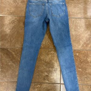 Old Navy Women's Light Blue Rockstar Super Skinny